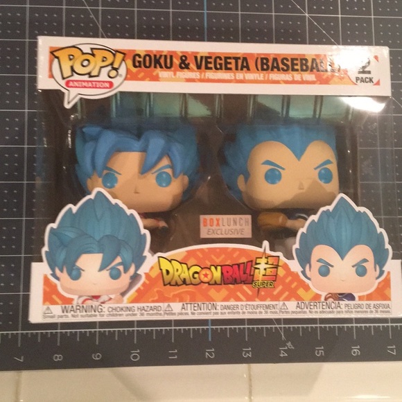 goku vegeta baseball pop